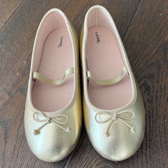 Gold kids shoes - Picture 1 of 2